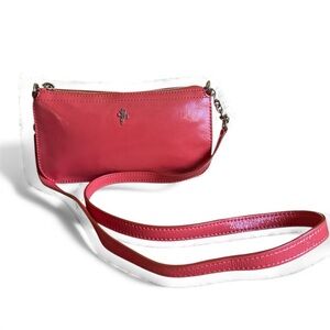 ✨ Cole Haan Red Leather Small Crossbody – Sleek, Pristine & Everyday Glam ✨